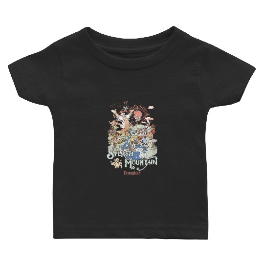 Disney Splash Mountain, Mickey And Friends Baby T Shirts, Disney Mountain Baby T Shirts