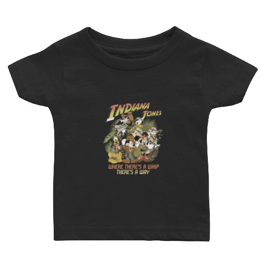Mickey And Friends Indiana Jones Baby T Shirts, Indiana Jones Ride Baby T Shirts, Disneyland Baby T Shirts