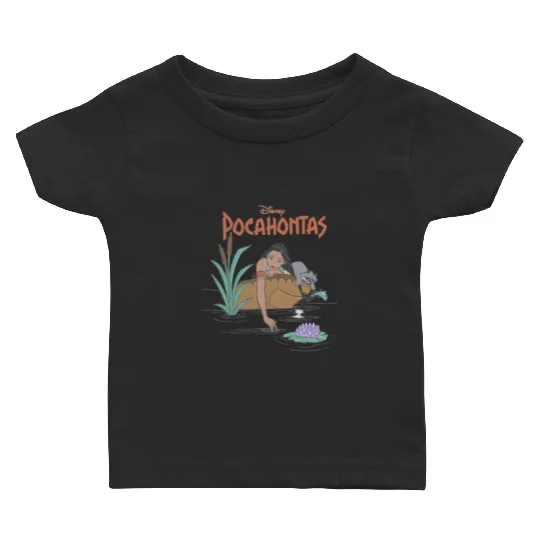 Princess Pocahontas Baby T Shirts, Retro Disney Pocahontas Baby T Shirts