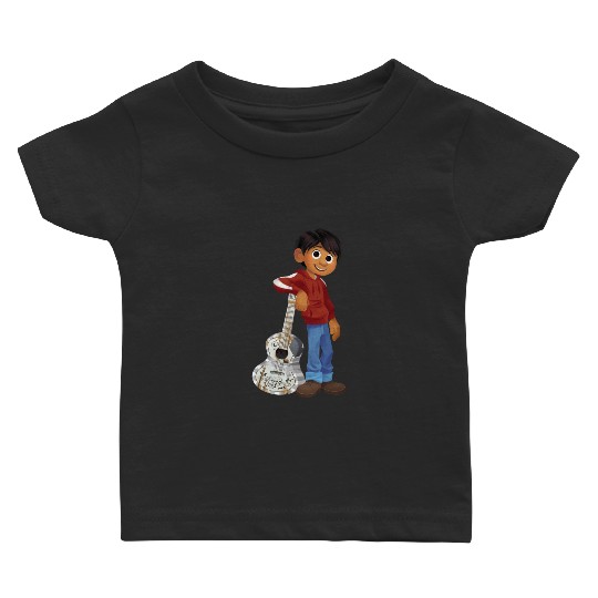 Disney Pixar Coco | Miguel | Playing Guitar Baby T Shirts