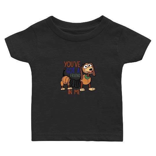 Slinky Dog Disney Baby T Shirts, Disney Baby T Shirts, Mickey Ears Slinky Dog Baby T Shirts