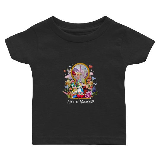 Discover Retro Alice In Wonderland Watercolor  Baby T Shirts, Retro Disney Baby T Shirts, Alice Baby T Shirts, Disney World Baby T Shirts, Disney Movie Baby T Shirts, Disneyland Trip