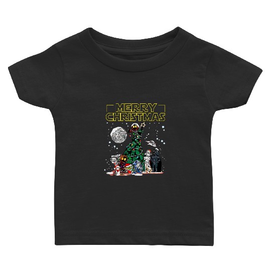 Star Wars Christmas Baby T Shirts, Star Wars Disney  Baby T Shirts