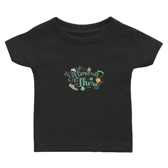 runDisney Almost There Flowy Baby T Shirts Tiana Princess and the Frog running Flowy Baby T Shirts