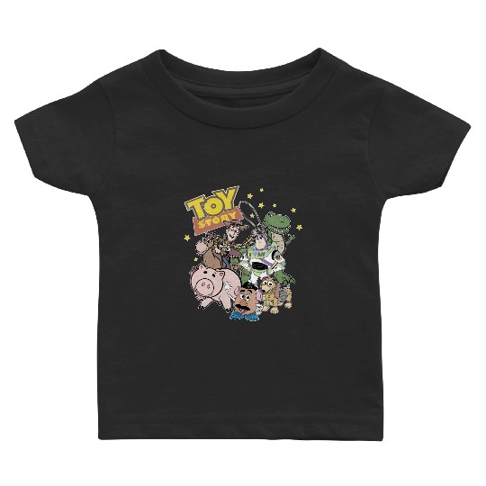 Retro Disney Toy Story Baby T Shirts, Vintage Toy Story Baby T Shirts, Woody and Buzz Lightyear, You've Got A Friend In Me Baby T Shirts