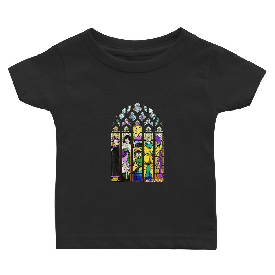 Discover Disney Hunchback of ND Stained Glass Color Baby T Shirts, Quasimodo Unisex Baby T Shirts, Esmeralda Baby T Shirts, Disnetland Family Trip 2023.
