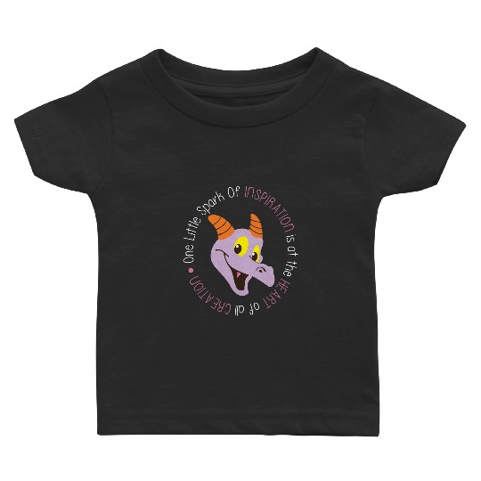 Disney Epcot Baby T Shirts, One Little Spark of Inspiration Baby T Shirts, Figment Baby T Shirts, Dragon Baby T Shirts, Disney Magic Kingdom Baby T Shirts, Disney World Baby T Shirts