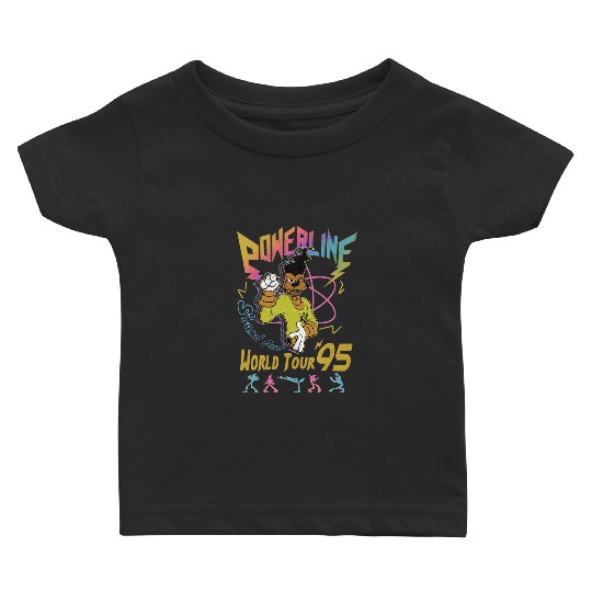 Retro Disney A Goofy Movie Powerline World Tour 95'  Baby T Shirts