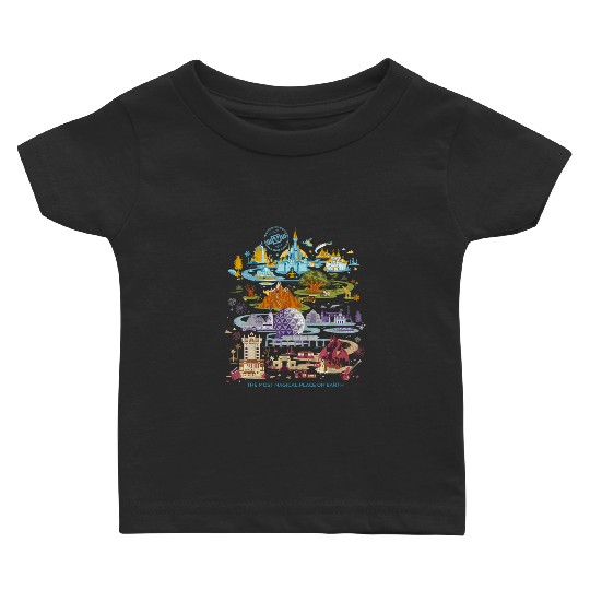 Vintage Disney Epcot 1982 Baby T Shirts, Disney Epcot Baby T Shirts, Vintage Disney Baby T Shirts