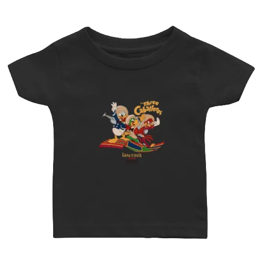 The Three Caballeros Gran Fiesta Tour Baby T Shirts, Disney Parks Epcot Donald Duck Baby T Shirts