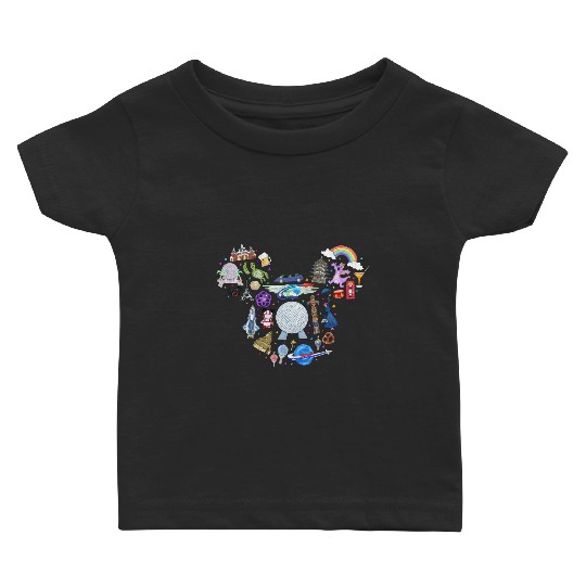 Disney Epcot Baby T Shirts, World Traveler Baby T Shirts, Disney Family Matching Baby T Shirts