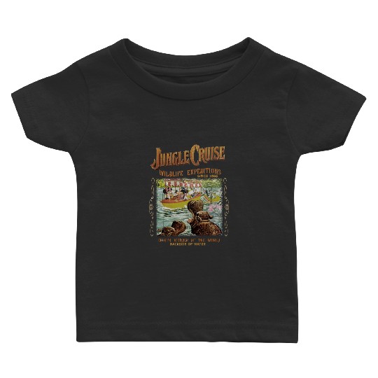 Disney Baby T Shirts, Vintage Disney Jungle Cruise Ride Baby T Shirts