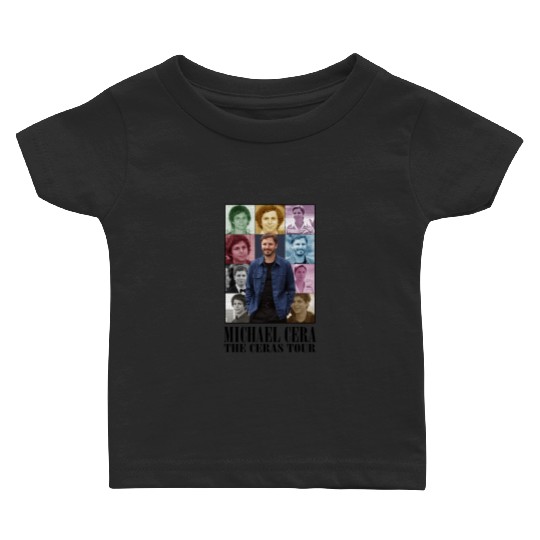 Michael Cera Eras Tour Baby T Shirts, Michael Cera Fans Gift Baby T Shirts