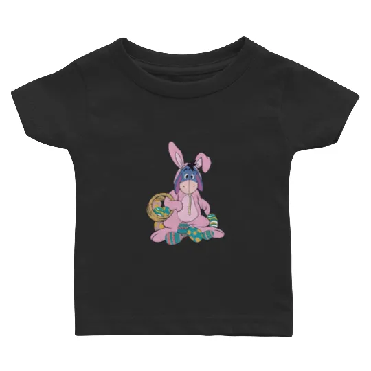 Easter Eeyore Bunny Baby T Shirts, Winnie the Pooh Easter Baby T Shirts, Disney Eeyore Easter Baby T Shirts, Easter Eggs Baby T Shirts, Easter Rabbit Baby T Shirts