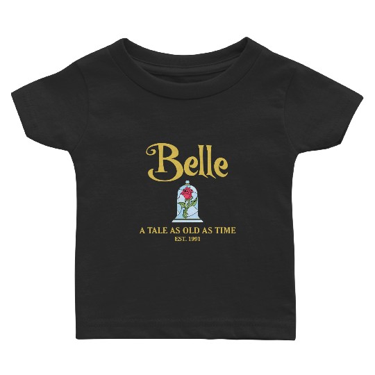 Belle Baby T Shirts, Tale as Old as Time Baby T Shirts, Disney Princess Baby T Shirts, Beauty Beast Baby T Shirts