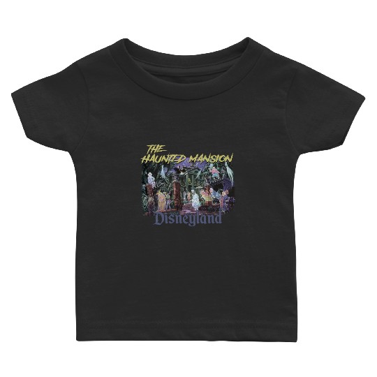 Retro The Haunted Mansion 1969 Disneyland Baby T Shirts