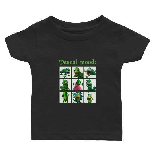 Disney Tangled Pascal Mood Rapunzel Emotion Of Pasca Unisex Baby T Shirts