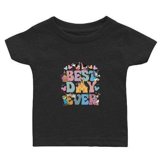Disney Best Day Ever  Color Baby T Shirts, Disney Family Baby T Shirts, Disney