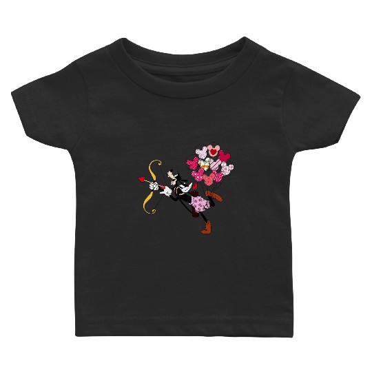 Disney Goofy Valentine's Day Baby T Shirts, Matching Valentines Baby T Shirts,