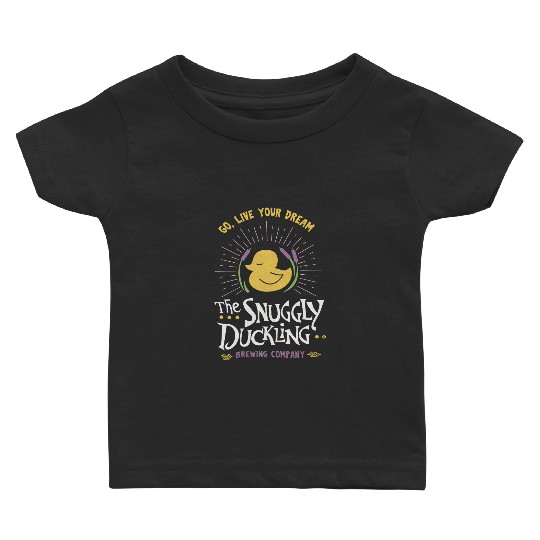 Disney Tangled Rapunzel The Snuggly Duckling Go Live Your Dream Baby T Shirts