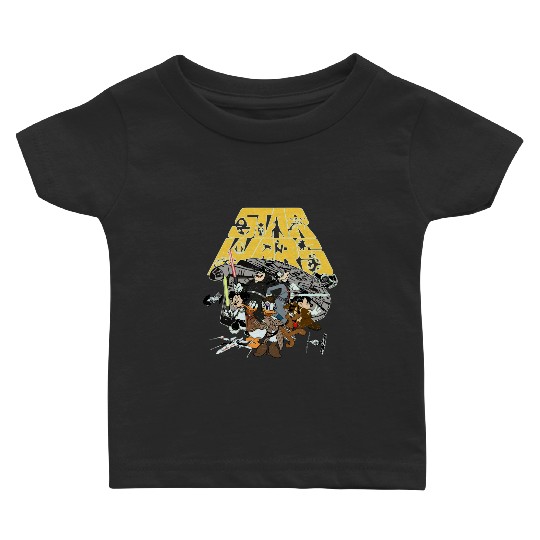 Vintage Disney Star Wars Baby T Shirts,