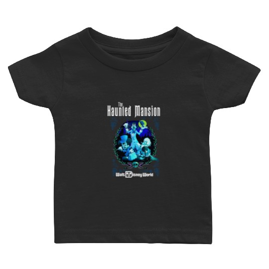 Disney The Haunted Mansion Baby T Shirts, Retro Mickey And Friends