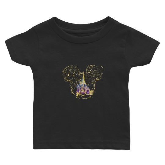 Magic Kingdom Baby T Shirts, Disney 100th Anniversary Baby T Shirts, Disney Castle Baby T Shirts