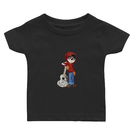 Disney Pixar Coco | Miguel | Standing with Guitar Baby T Shirts