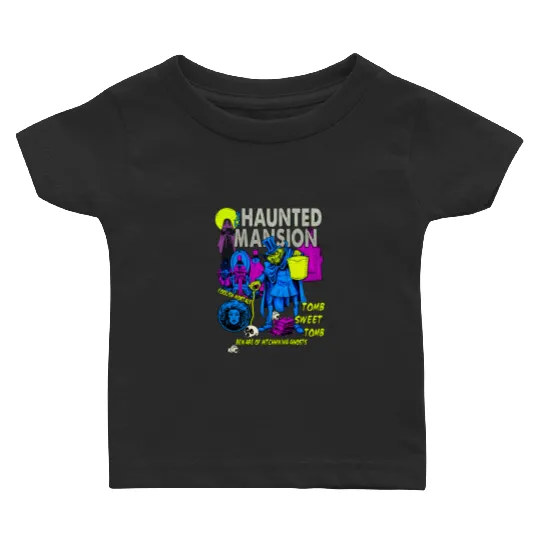 Vintage The Haunted Mansion  Baby T Shirts, Disney The Haunted Mansion Baby T Shirts