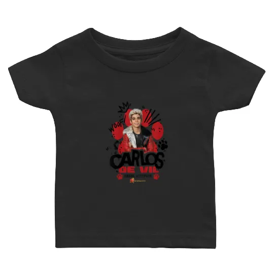  disneys Descendants - Carlos De Vil Rebel Attitude Gifts Baby T-shirts