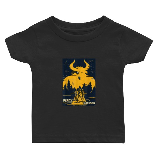  disneys Percy Jackson Three Heroes Against The Minotaur Gifts Baby T-shirts
