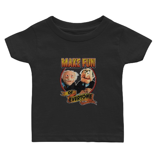  disneys The Muppets Make Fun Of Statler Waldorf Vintage Shot Gifts Baby T-shirts