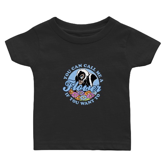 You Can Call Me A Flower If You Want To Flower Bambi Baby T Shirts, Bambi Flower Baby T Shirts, Bambi Flower Disney Baby T Shirts