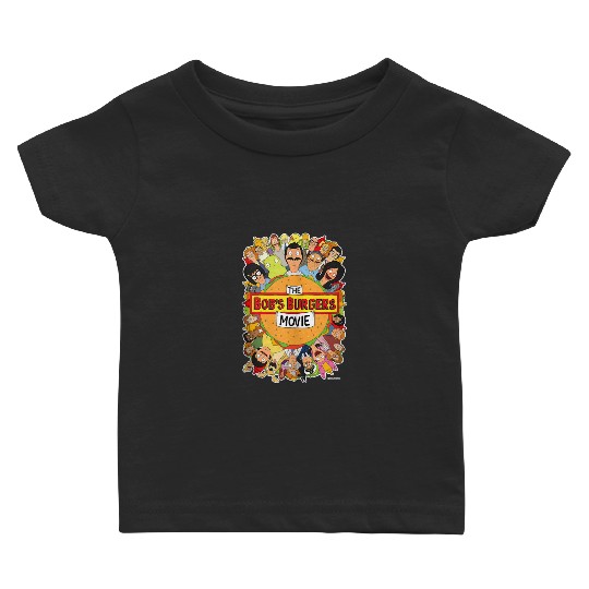 The Bobs Burgers Movie Poster Baby T-shirts