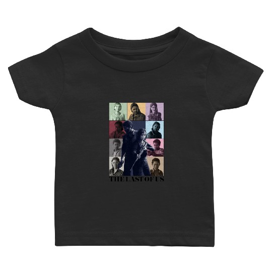 The Last of Us Eras Tour (writing) Baby T-shirts
