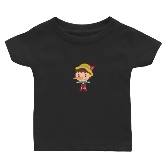 Waltdisneyworld Pinocchio Artwork Art Baby T-shirts