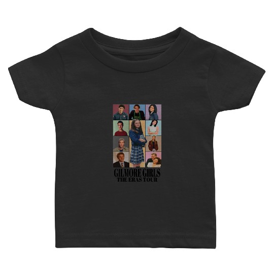 Black _ Gilmore Girls Eras Tour , Eras Tour GG Edition, Rory Gilmore , Eras Tour , Sw Baby T-shirts
