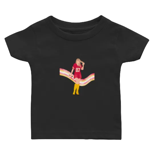 taylorr Swift x Travis Kelce Jersey (V5) Baby T-shirts