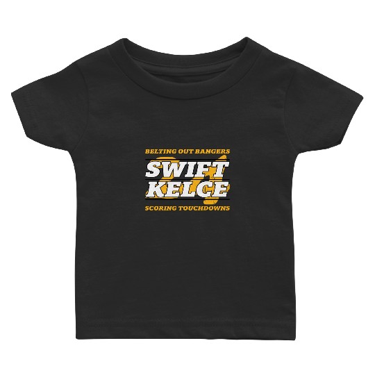 taylorr Swift and Travis Kelce - Kelce Swift 2024 Baby T-shirts
