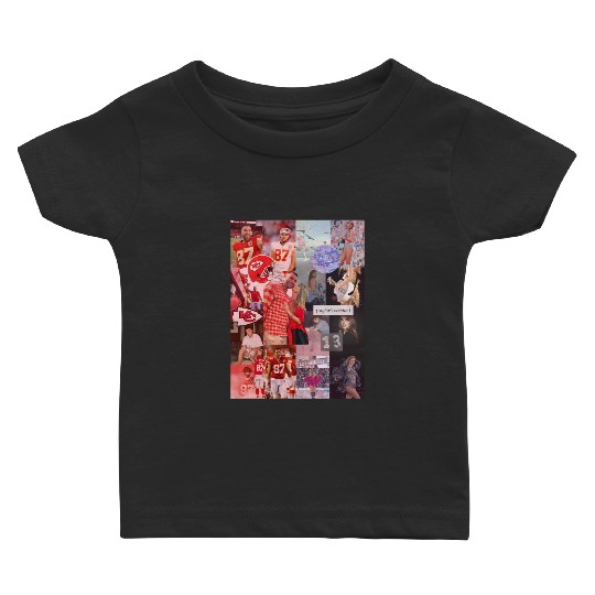 taylorr Swift and Travis Kelce Baby T-shirts