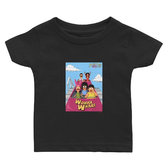 the bobs burgers movie wonder wharf roller coaster Baby T-shirts