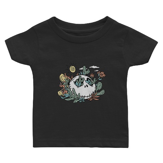 disneys The Nightmare Before Christmas Pocket Desert Skull Baby T-shirts