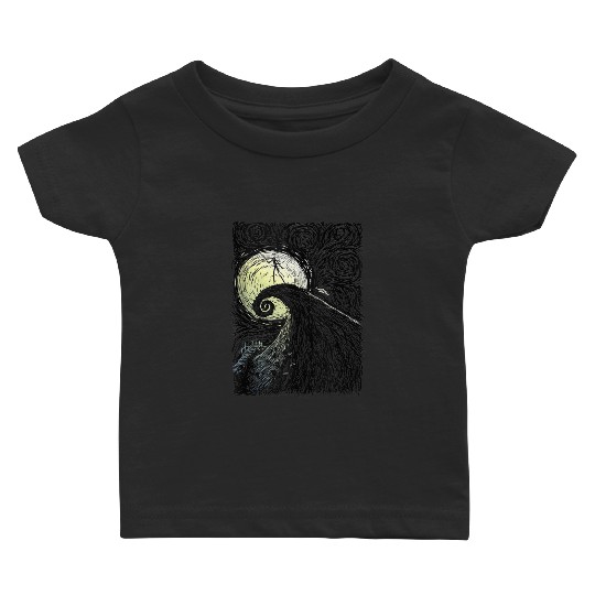 disneys The Nightmare Before Christmas Spiral Hill Portrait Baby T-shirts