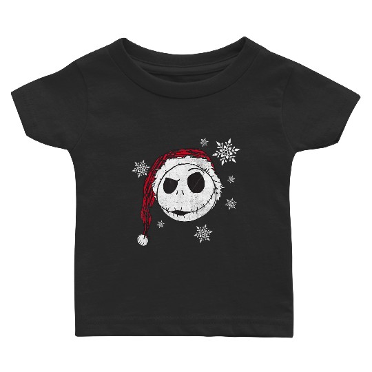disneys Nightmare Before Christmas Snowflake Holiday Short Sleeve Baby T-shirts