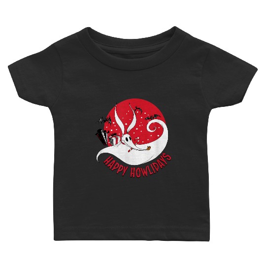disneys The Nightmare Before Christmas Happy Howlidays Baby T-shirts