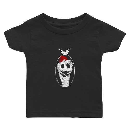 disneys The Nightmare Before Christmas Santa Jack Portrait Baby T-shirts