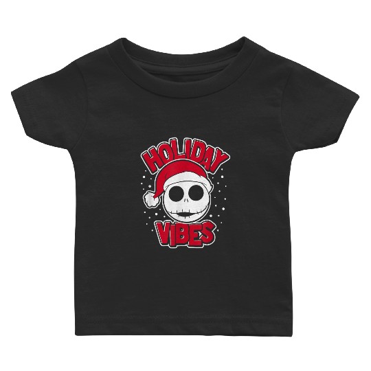 disneys The Nightmare Before Christmas Holiday Vibes Jack Baby T-shirts