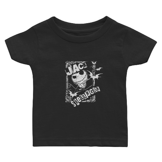 disneys The Nightmare Before Christmas Jack Skellington Bats Baby T-shirts