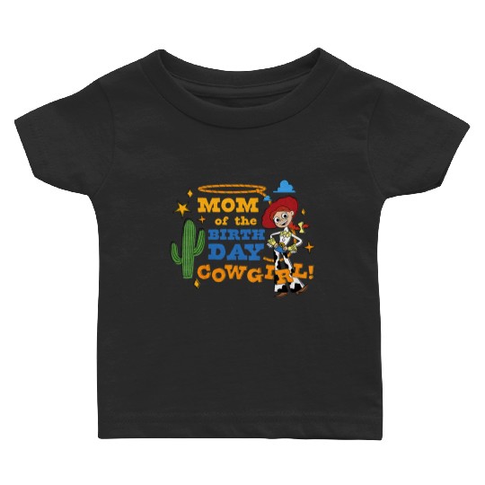 disneys And Pixars Toy Story Mom Of The Birthday Cowgirl Baby T-shirts