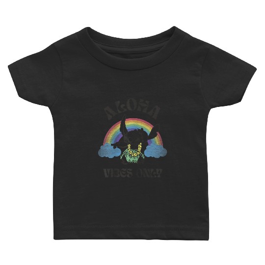 disneys Lilo Stitch Aloha Vibes Only Stitch Dancing Poster Baby T-shirts